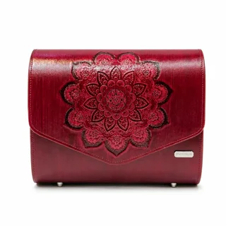 کیف چرم طبیعی زنانه رودوشی مدل نگار کد 207077